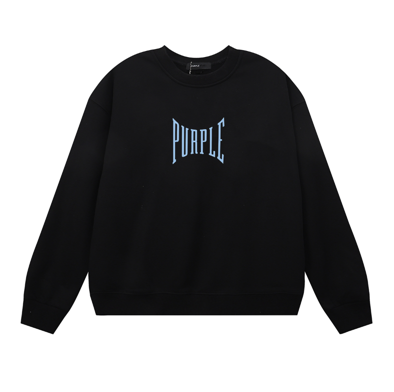 パープル メンズ 長袖 Tシャツ スウェットシャツ 1156 