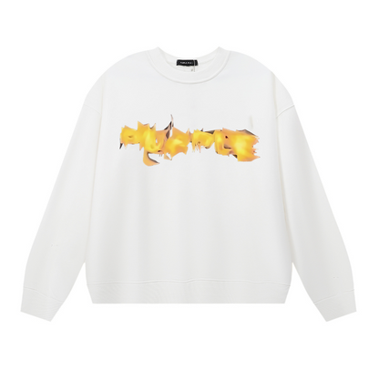 パープル メンズ 長袖 Tシャツ スウェットシャツ 1135 