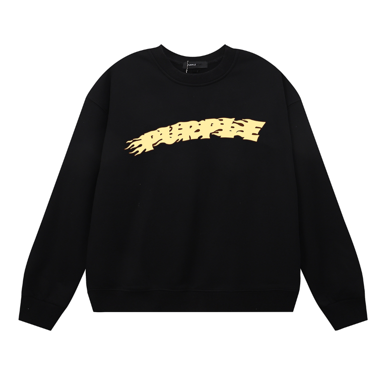 パープル メンズ 長袖 Tシャツ スウェットシャツ 1130 