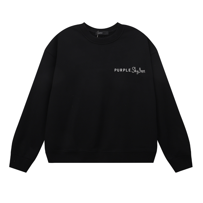 パープル メンズ 長袖 Tシャツ スウェットシャツ 1150 
