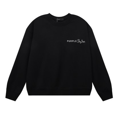 パープル メンズ 長袖 Tシャツ スウェットシャツ 1150 