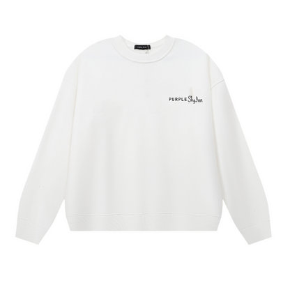 パープル メンズ 長袖 Tシャツ スウェットシャツ 1150 