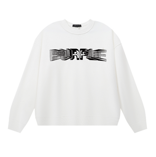 パープル メンズ 長袖 Tシャツ スウェットシャツ 1141 