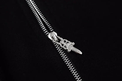 Chrome Hearts Zip Up Hoodie 8515